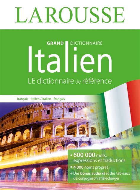 dictionnaire français italien